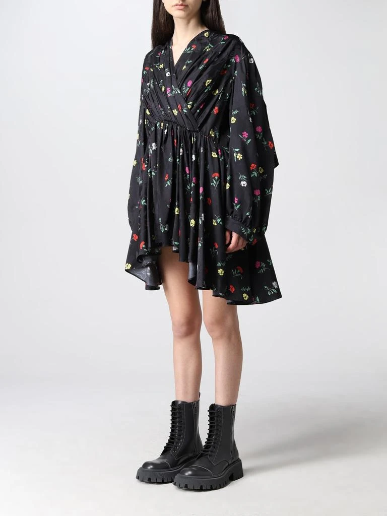 商品Balenciaga|Balenciaga Baby Doll jacquard viscose blend dress,价格¥13418,第4张图片详细描述