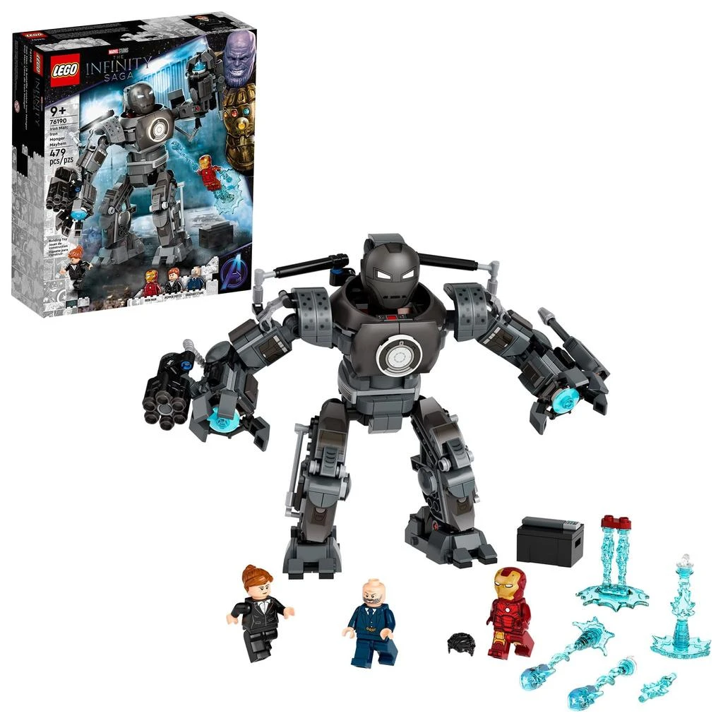 商品LEGO|Iron Man: Iron Monger Mayhem 76190,价格¥299,第1张图片