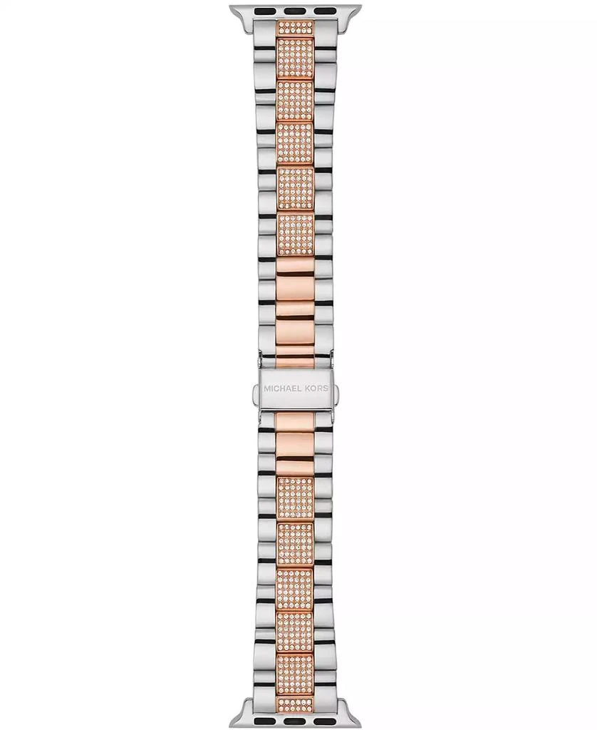 商品Michael Kors|Two-Tone Stainless Steel 38/40mm Bracelet Band for Apple Watch®,价格¥1453,第3张图片详细描述