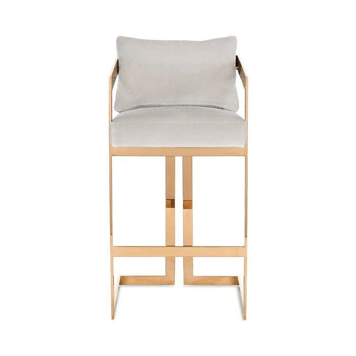 商品Safavieh|SAFAVIEH Taraji Velvet Barstool,价格¥5989,第1张图片