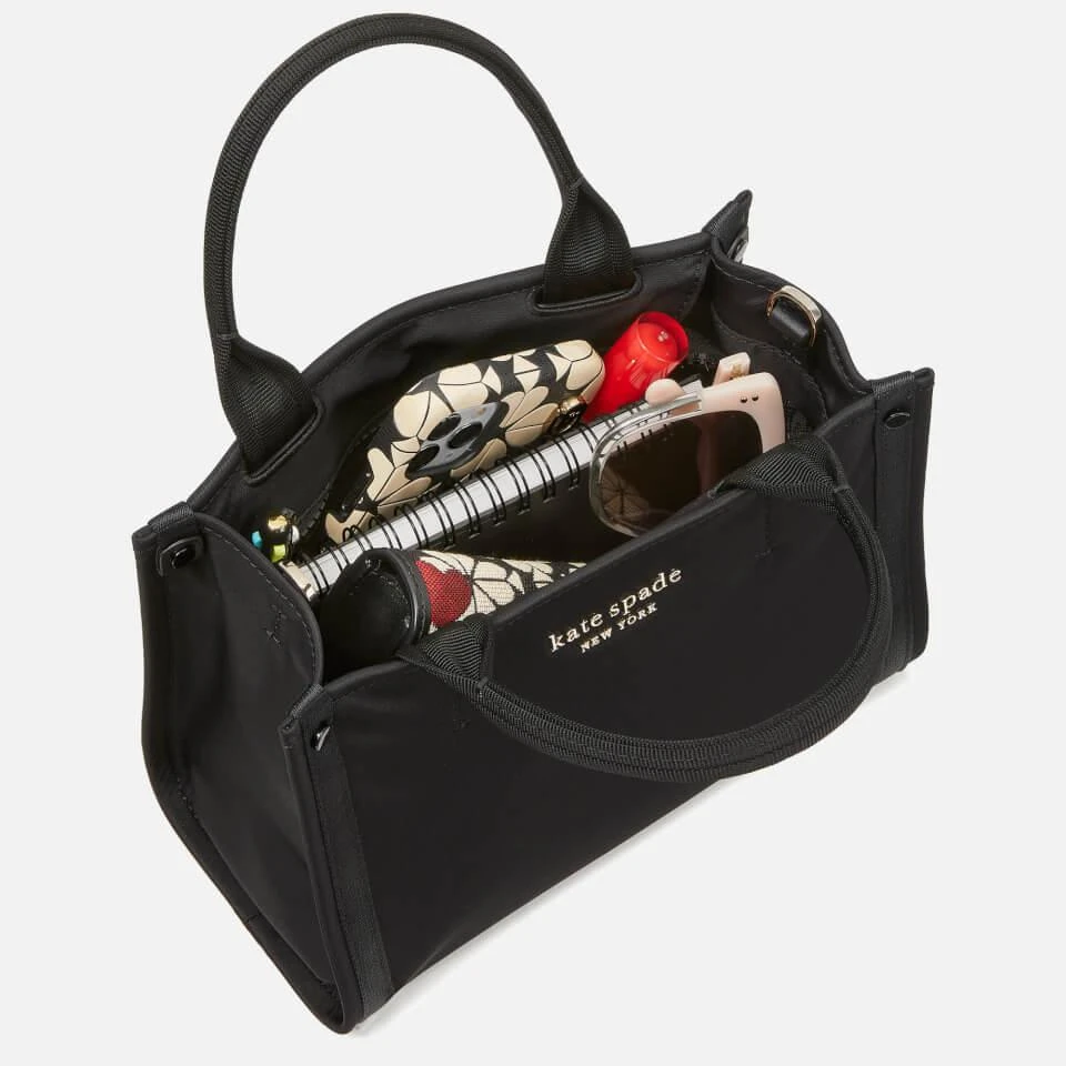 商品Kate Spade|Kate Spade New York Women's Sam The Little Better Mini Tote Bag - Black,价格¥1606,第5张图片详细描述