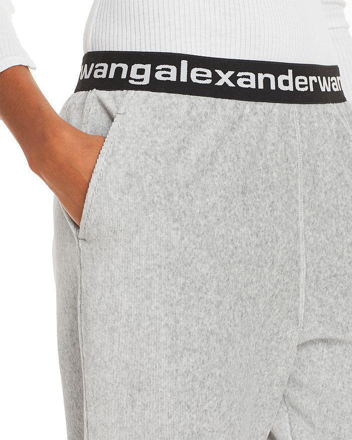商品Alexander Wang|Logo Waist Stretch Corduroy Pants,价格¥2207,第7张图片详细描述