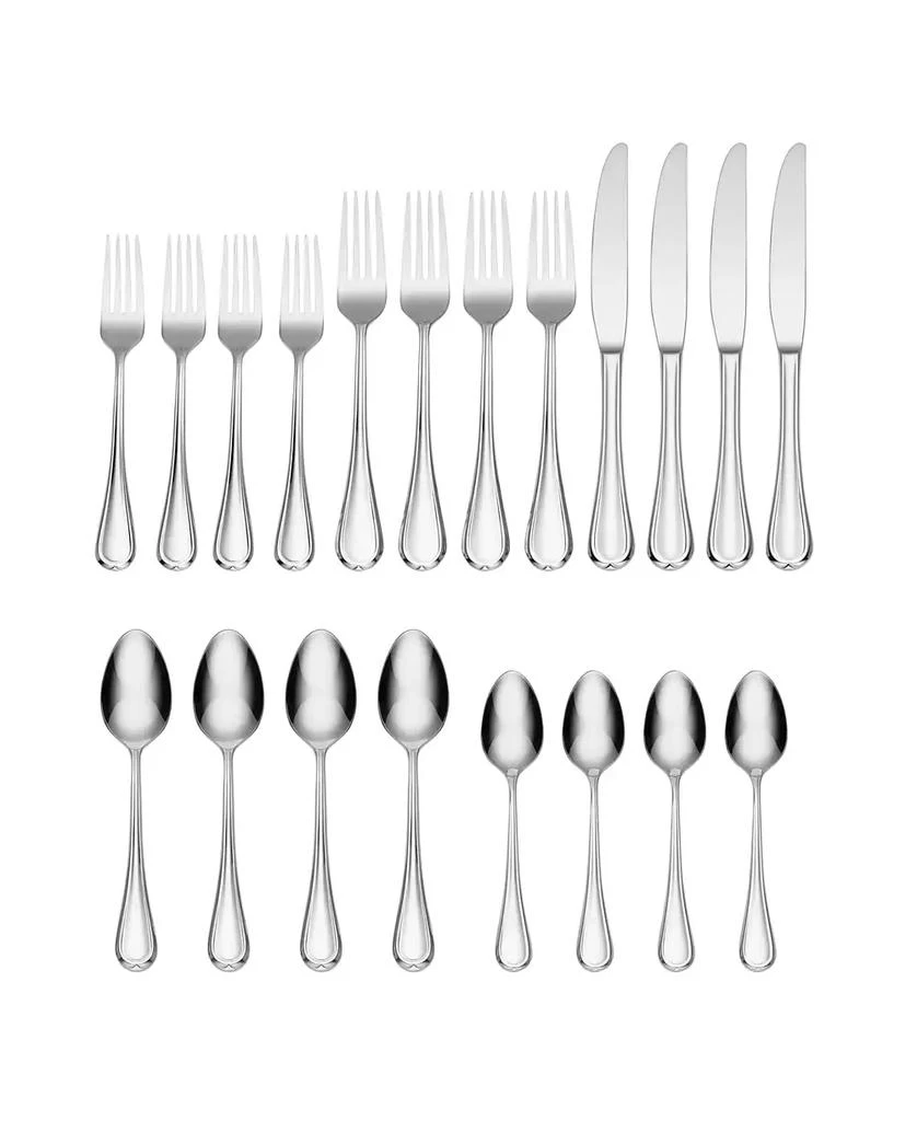 商品Oneida|Clariat Fine Flatware Set, 20 Piece,价格¥1054,第1张图片