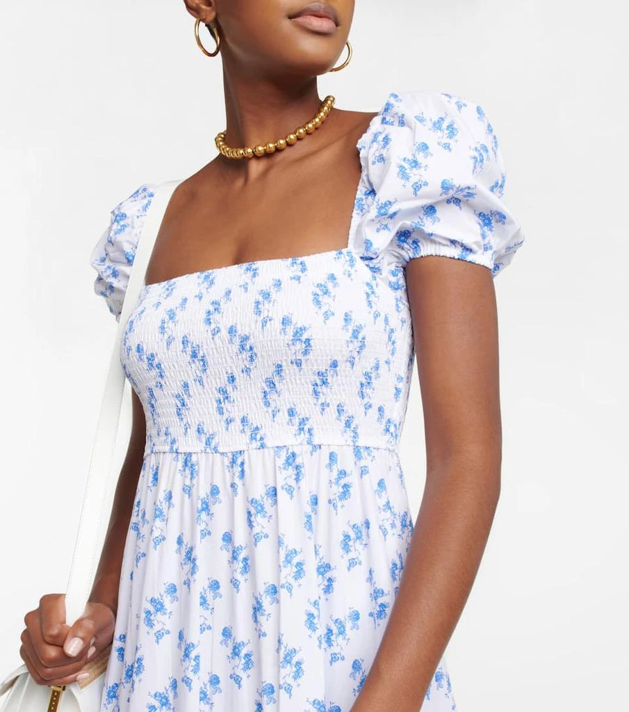 商品CAROLINE CONSTAS|Gianna printed poplin maxi dress,价格¥3112,第4张图片详细描述