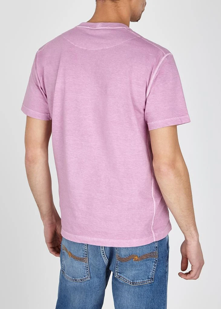 商品Stone Island|Pink cotton T-shirt T恤,价格¥848,第3张图片详细描述