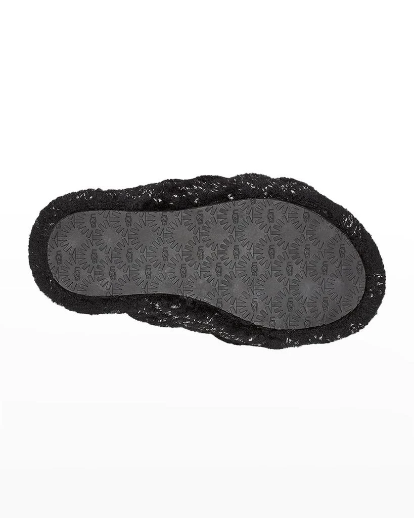 Girl's Fluff Yeah Metallic Sparkle Quilted Slippers, Kids 商品