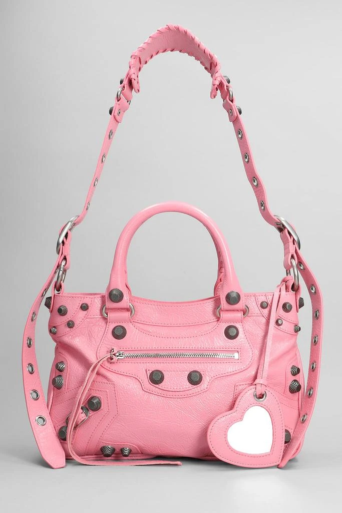 商品Balenciaga|Neo Cagole Tote M Hand Bag In Rose-pink Leather,价格¥12604,第1张图片