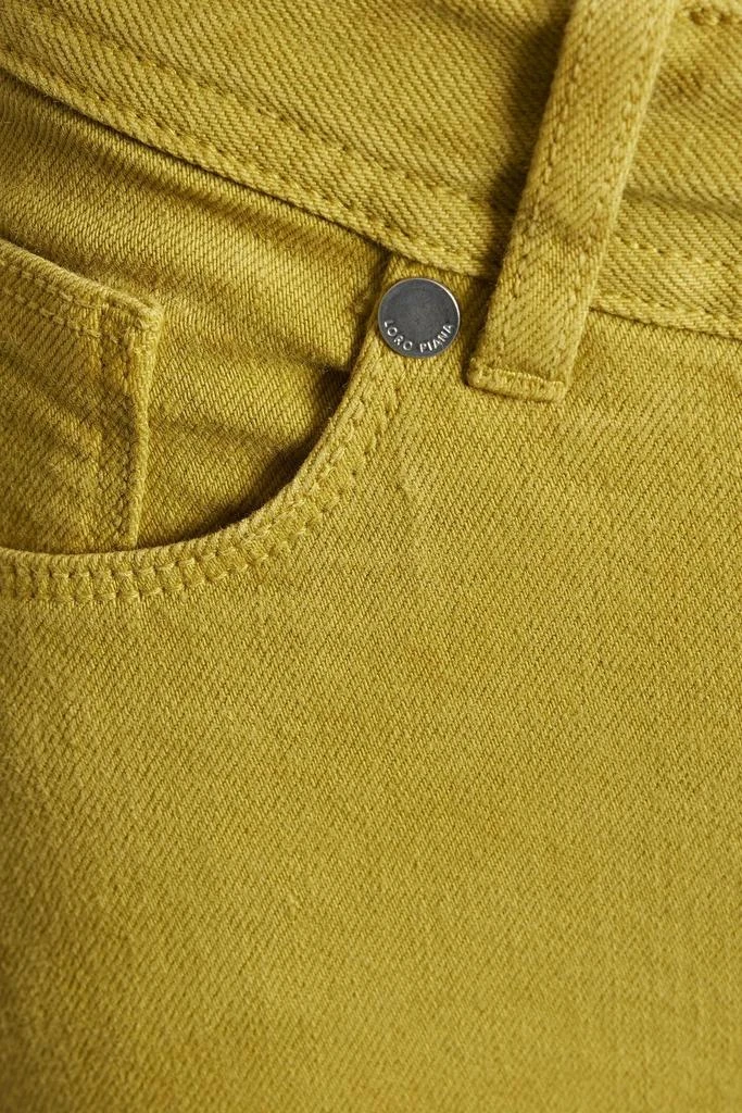 商品Loro Piana|Mathias mid-rise slim-leg jeans,价格¥2139-¥3122,第4张图片详细描述