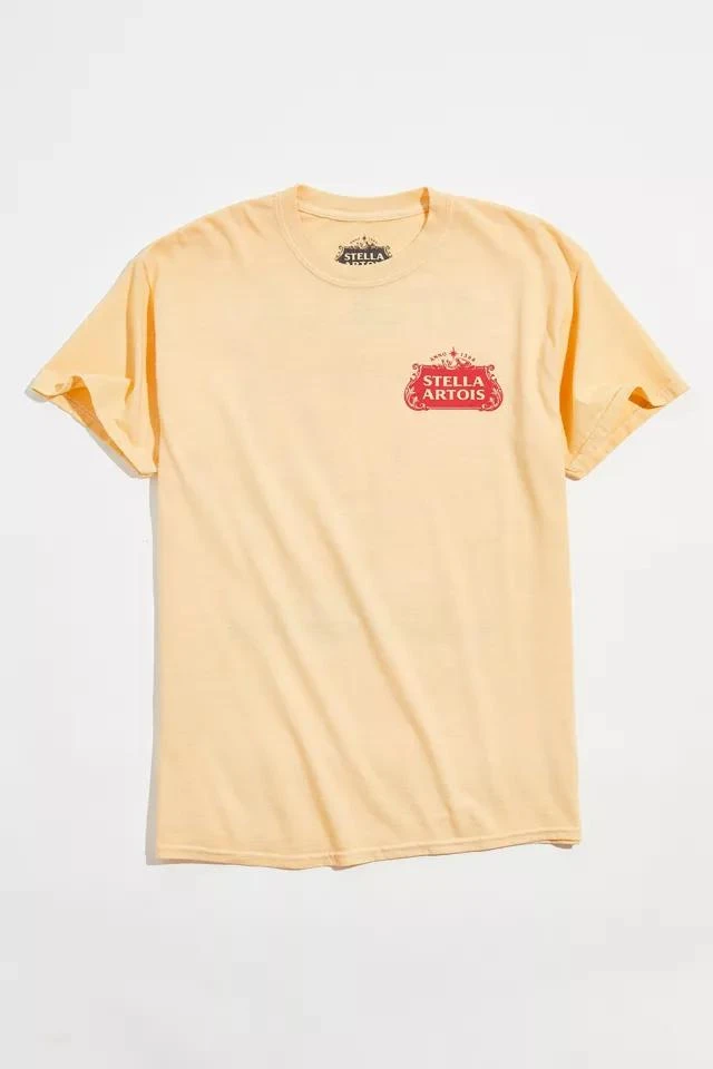 商品Urban Outfitters|Stella Artois 600 Years Pigment Dye Tee,价格¥152,第2张图片详细描述