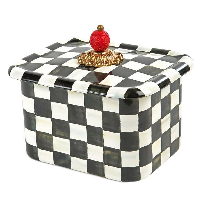 商品MacKenzie-Childs|Courtly Check® Recipe Box,价格¥967,第1张图片