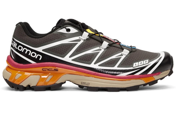 商品[国内直发] Salomon|萨洛蒙 XT-6 软底运动减震防滑耐磨 低帮 越野跑步鞋 男女同款 灰色,价格¥2479,第3张图片详细描述