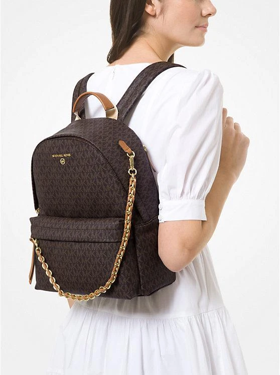 商品Michael Kors|Slater Medium Logo Backpack,价格¥2818,第4张图片详细描述
