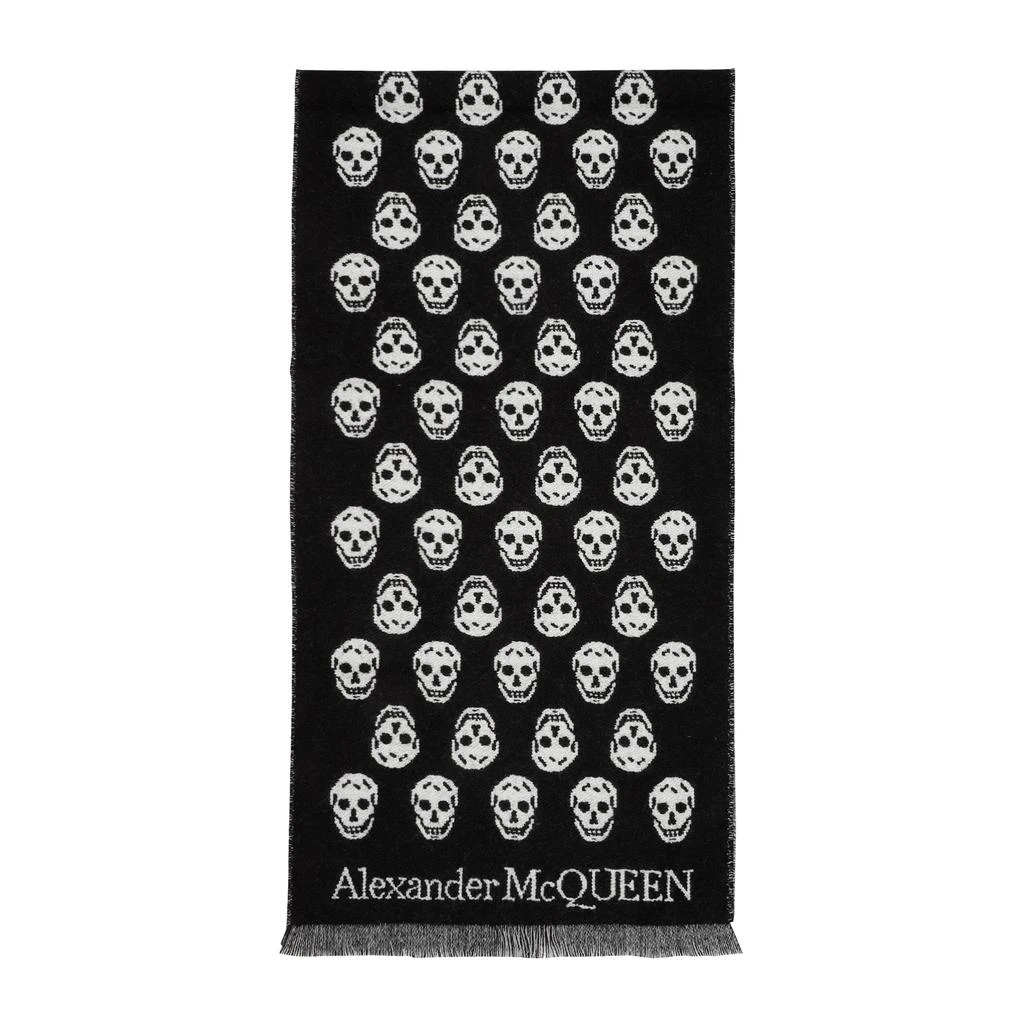 商品Alexander McQueen|ALEXANDER MCQUEEN  WOOL SCARF,价格¥1201,第1张图片