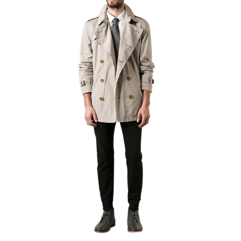BURBERRY 杏色男士风衣 3902158 商品