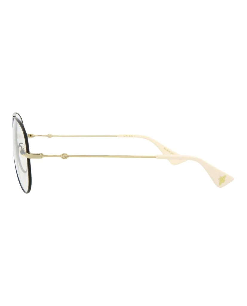 商品Gucci|Aviator-Style Metal Optical Frames,价格¥915,第3张图片详细描述