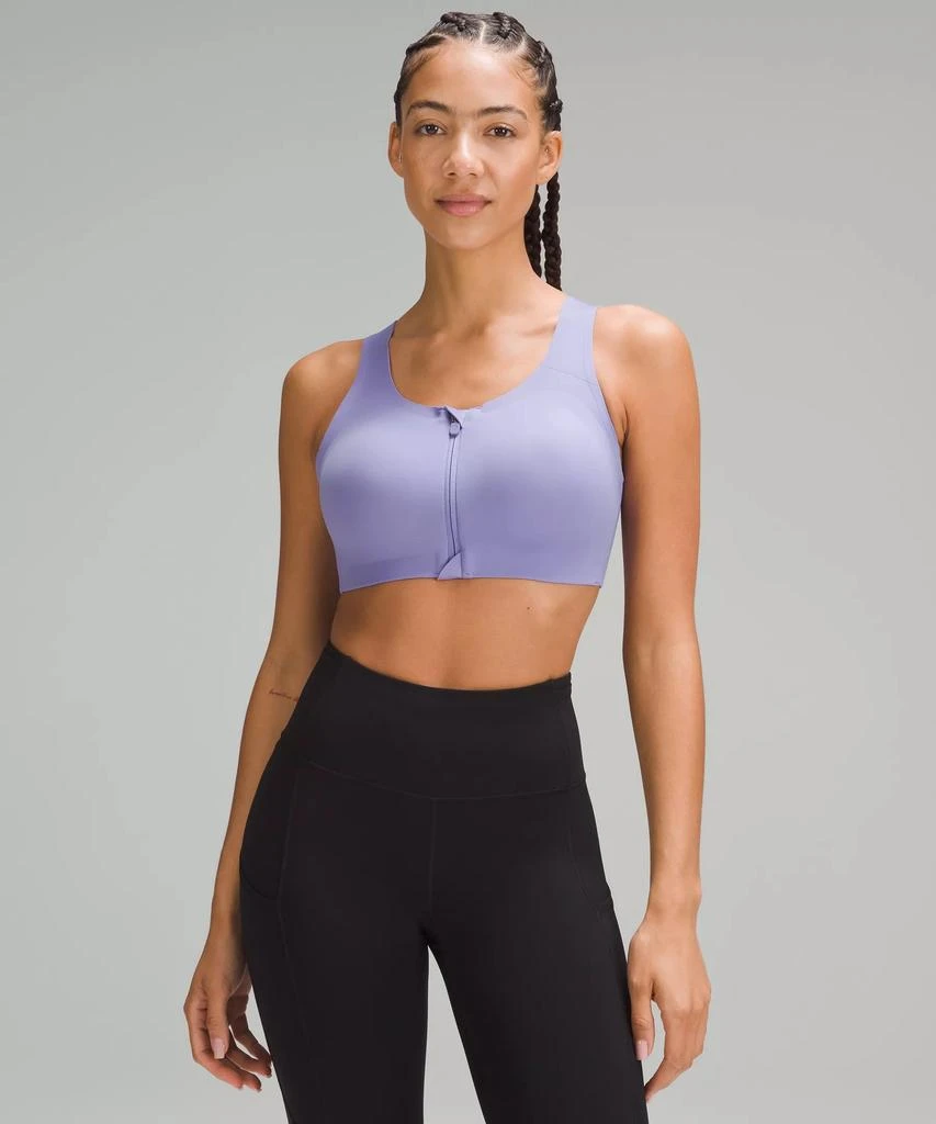 商品Lululemon|Enlite Front-Zip Bra *High Support, A–DDD(E) Cups,价格¥646,第1张图片