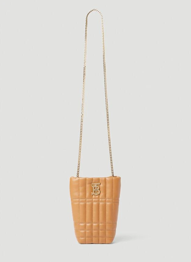 商品Burberry|Lola Mini Bucket Shoulder Bag in Brown,价格¥4801,第1张图片