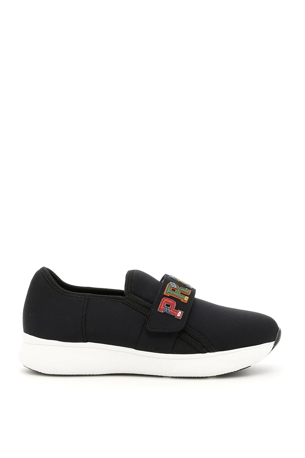 商品Prada|PRADA 黑色女士运动鞋 1S112I-3I7P-F0632,价格¥3506,第1张图片