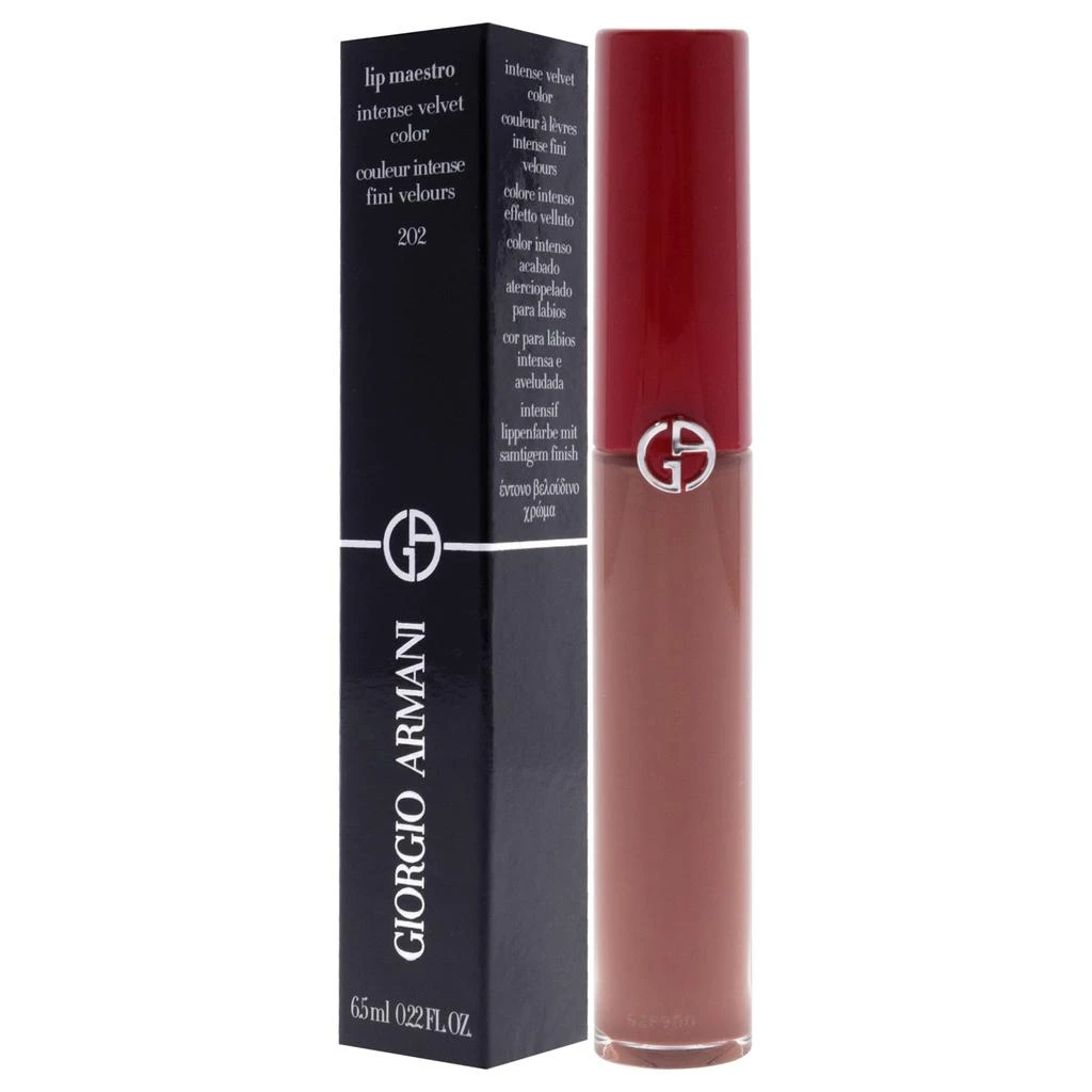 商品Giorgio Armani|Lip Maestro Intense Velvet Color - 202 by Giorgio Armani for Women - 0.22 oz Lipstick,价格¥329,第1张图片