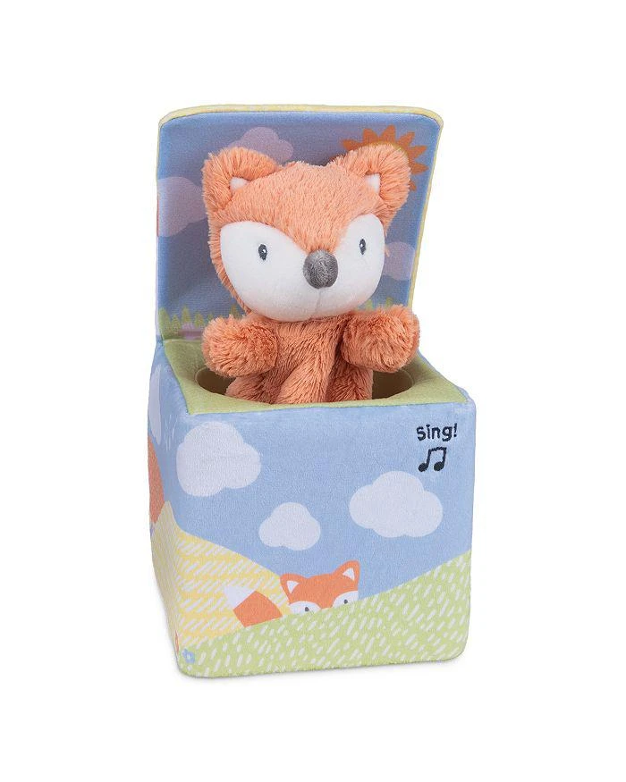 商品GUND|Baby GUND Fox in a Box Animated Plush Activity Toy - Ages 0+,价格¥341,第1张图片