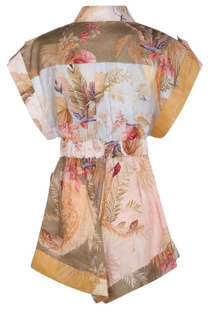 商品Zimmermann|Zimmermann Ascension Cuffed Playsuit,价格¥7554,第2张图片详细描述