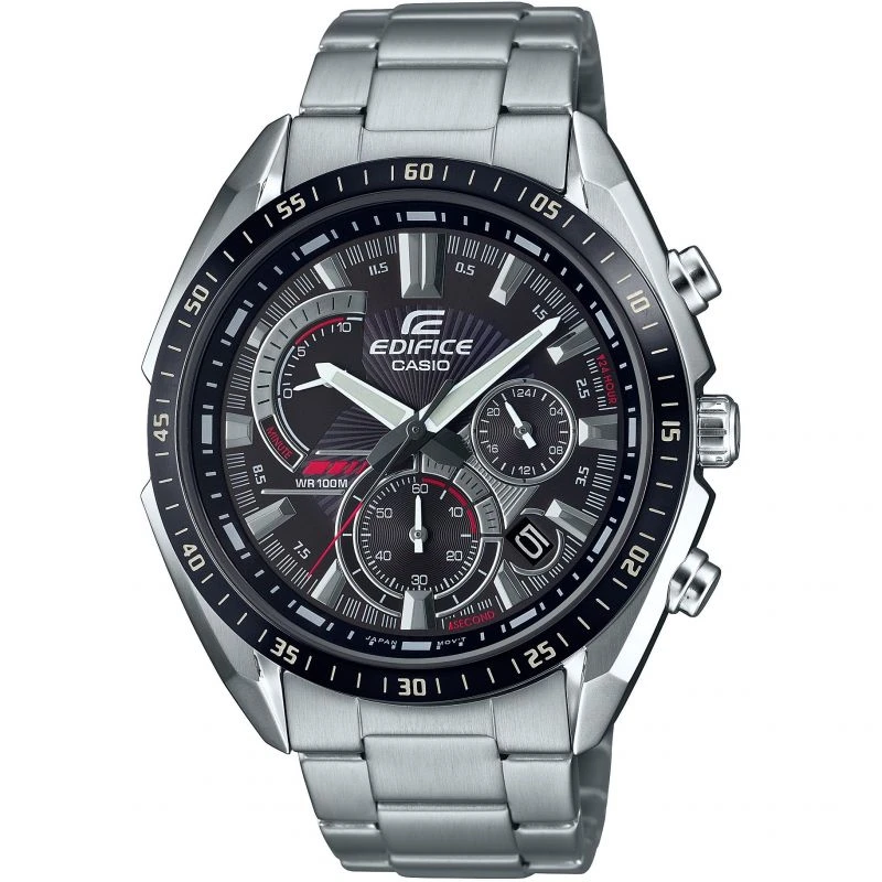 商品Casio|Mens Casio Edifice Chronograph Watch EFR-570DB-1AVUEF 卡西欧手表,价格¥1059,第1张图片