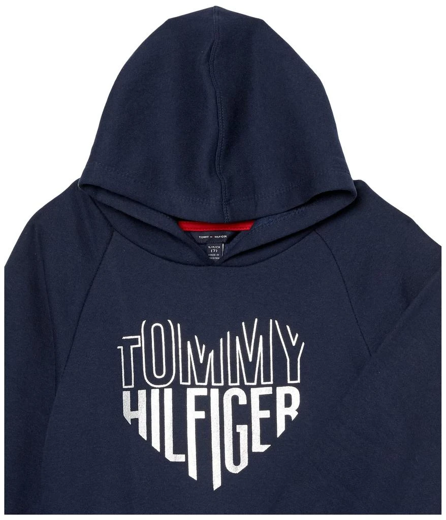 商品Tommy Hilfiger|Tommy Heart Sweatshirt Dress (Big Kids),价格¥184,第2张图片详细描述