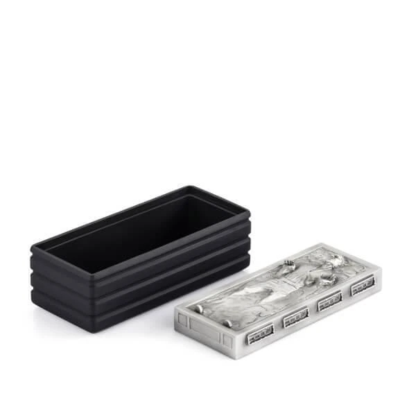 Royal Selangor Star Wars Han Solo Frozen in Carbonite Pewter Container 7.5cm 商品