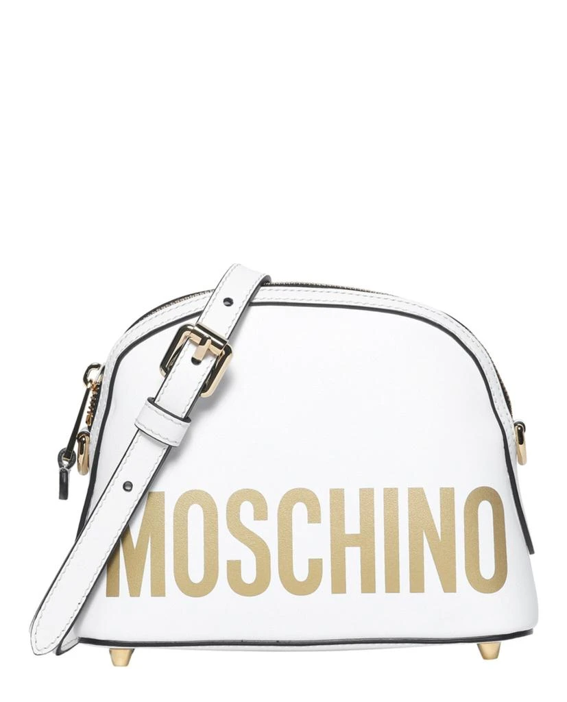 商品Moschino|Mini Logo Leather Crossbody,价格¥3029,第1张图片