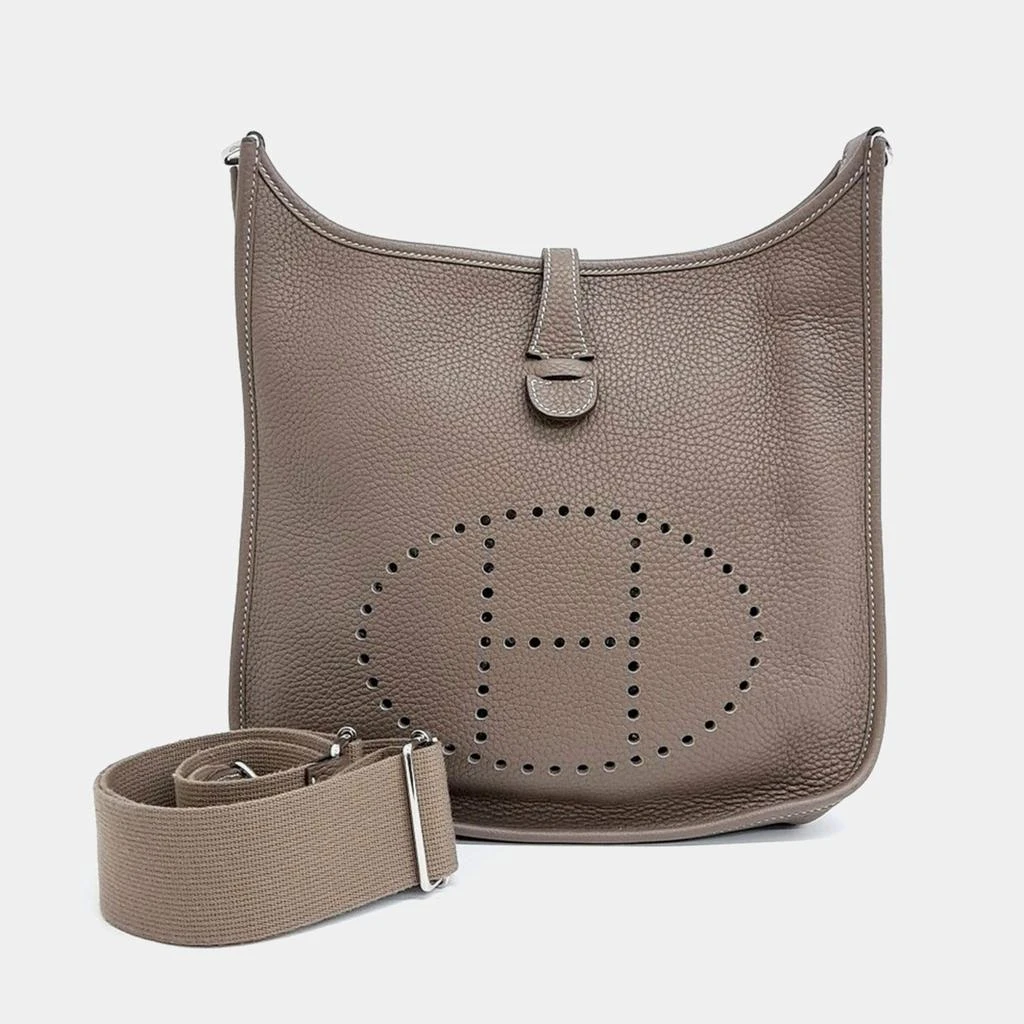 商品[二手商品] Hermes|Hermes Beige Leather Evelyn 29 bag,价格¥26993,第1张图片