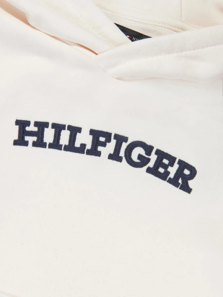 商品Tommy Hilfiger|Kids Hilfiger Arched Hoodie in White,价格¥474-¥569,第3张图片详细描述