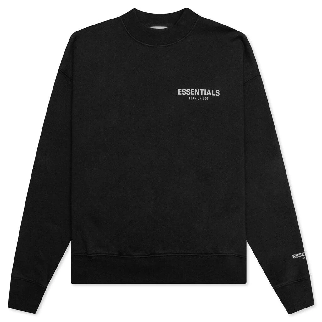 商品Essentials|Fear of God Essentials Kid's Pullover Crewneck - Stretch Limo,价格¥266,第1张图片