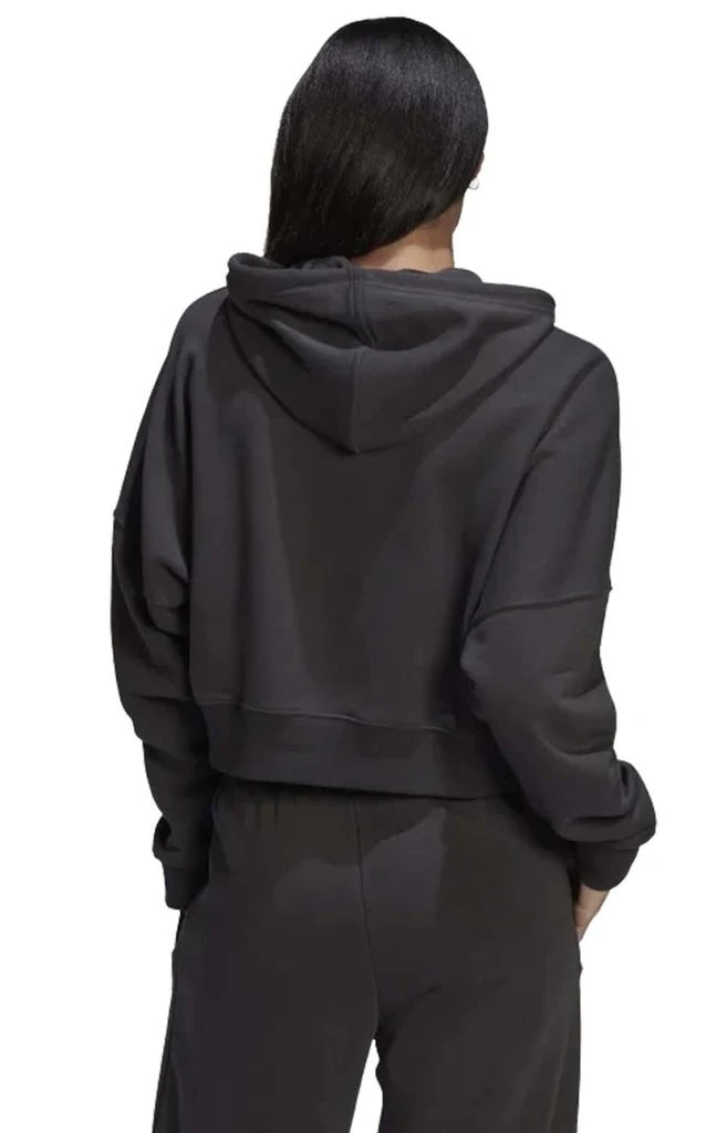 商品Adidas|(HU1609) Cropped Hoodie - Carbon,价格¥354,第2张图片详细描述