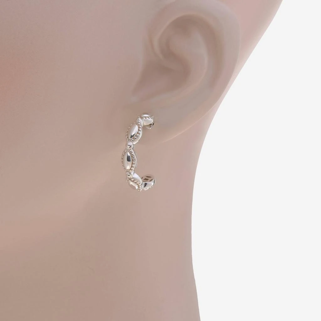 商品Charles Krypell|Charles Krypell Firefly Sterling Silver and 14K White Gold Hoop Earrings,价格¥1027,第2张图片详细描述