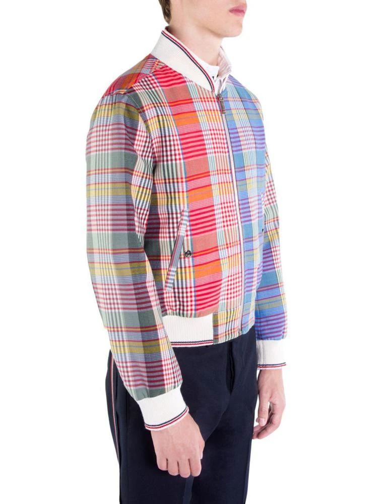 商品Thom Browne|Full-Zip Storm Flap Wool Jacket,价格¥7599,第3张图片详细描述