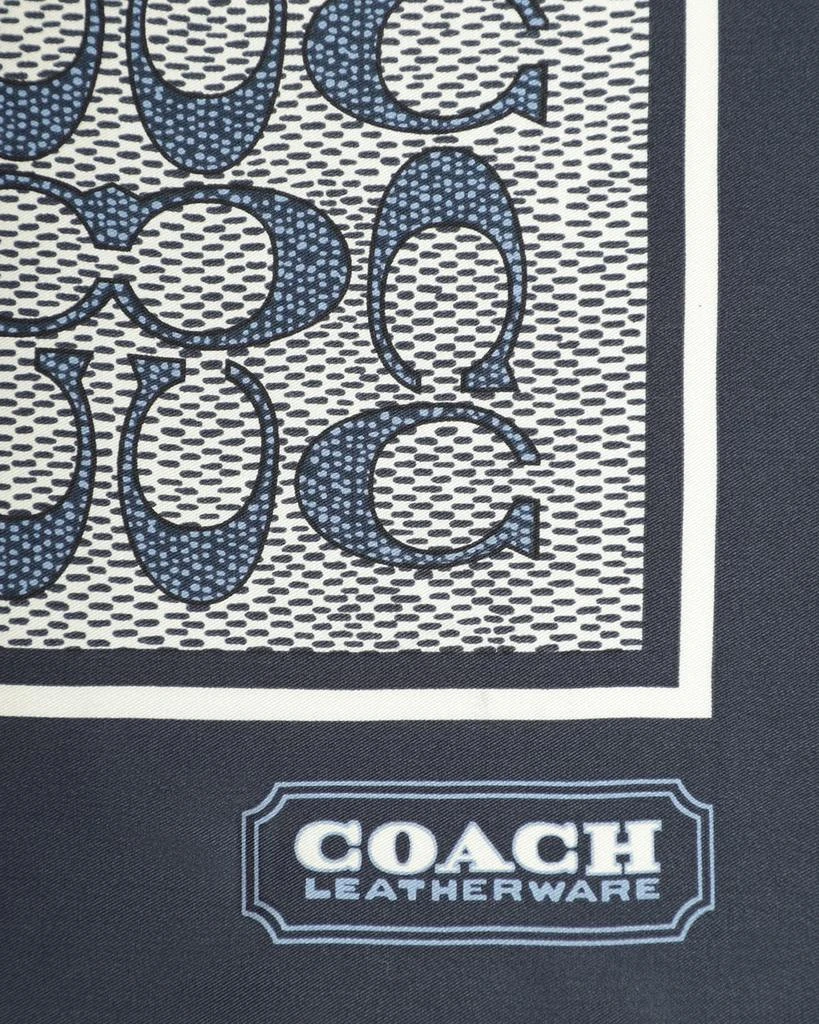 商品Coach|Vintage Signature Monogram Silk Square Scarf,价格¥798,第3张图片详细描述