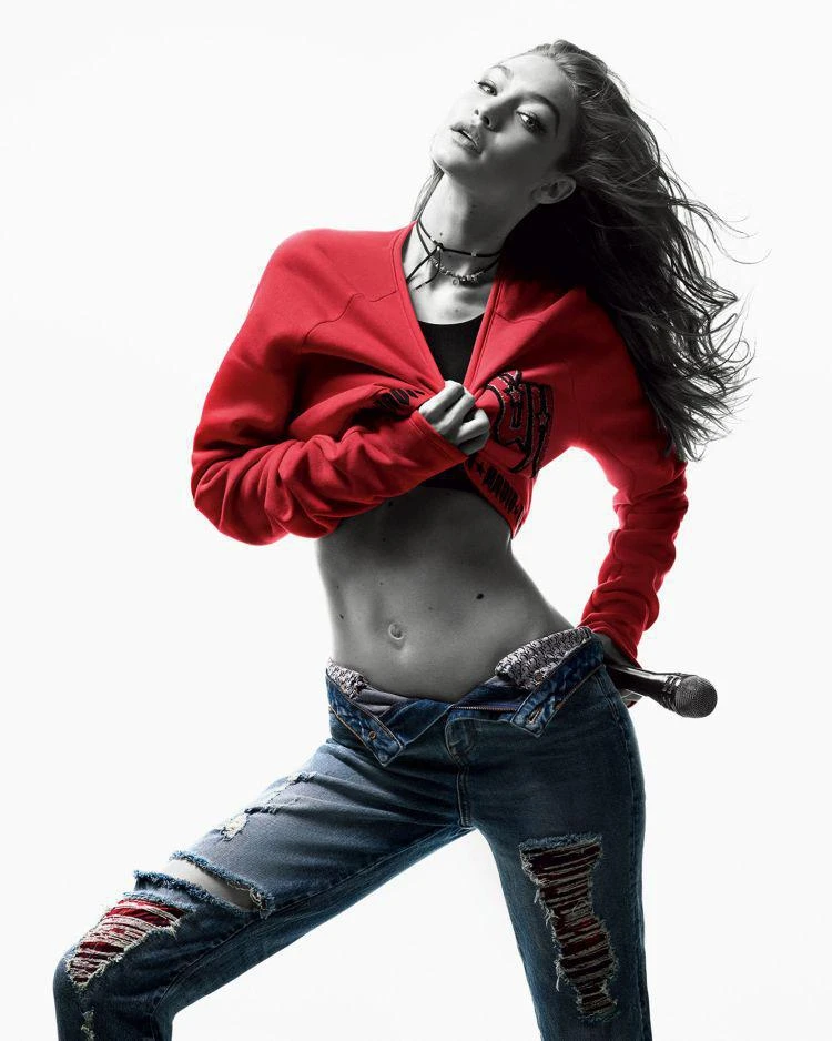 商品TOMMYXGIGI|Plaid Detail Distressed Jeans,价格¥1400,第5张图片详细描述