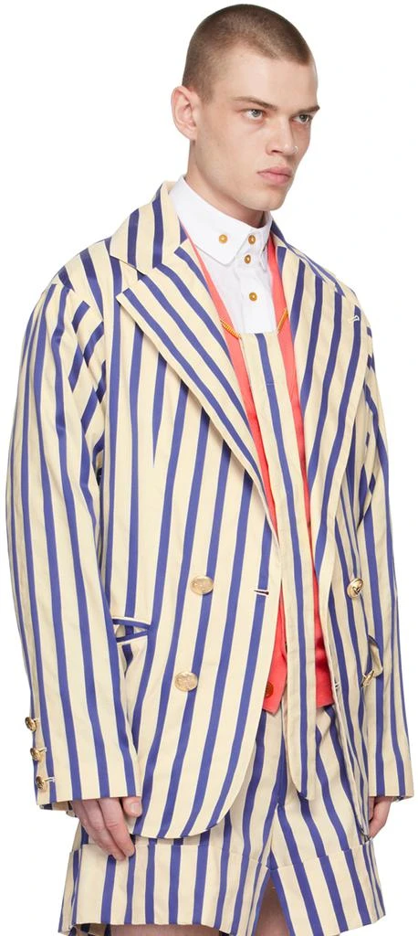 商品Vivienne Westwood|Off-White Summer Wittgenstein Blazer,价格¥4187,第4张图片详细描述