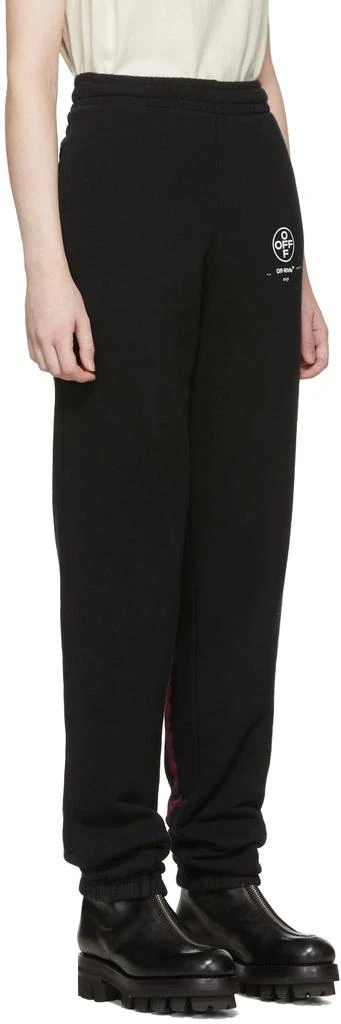 商品Off-White|Black Diag Stencil Lounge Pants,价格¥1382,第2张图片详细描述