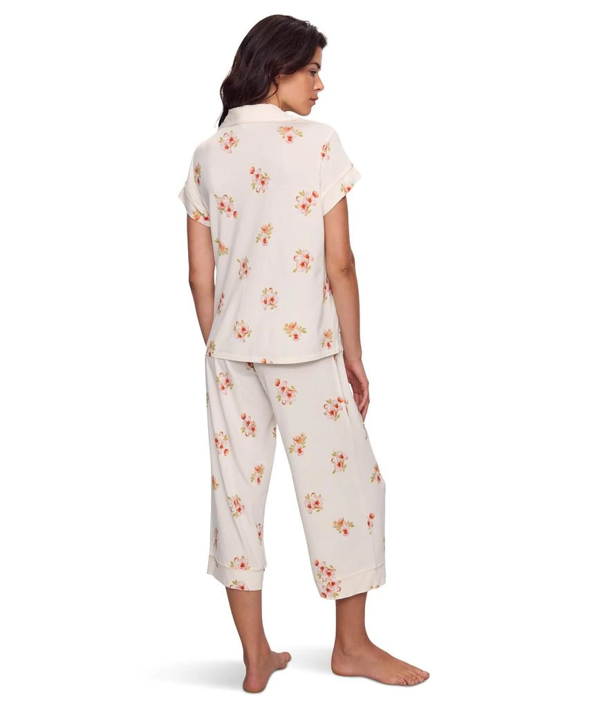 商品Eberjey|Gisele Printed Short Sleeve Crop Pajama,价格¥1186,第2张图片详细描述