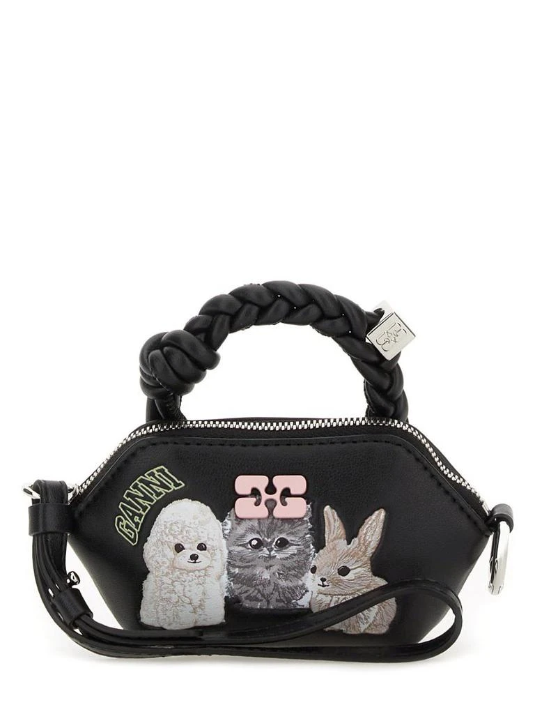 商品Ganni|Ganni Bou Nano "Animals" Bag,价格¥1407,第1张图片