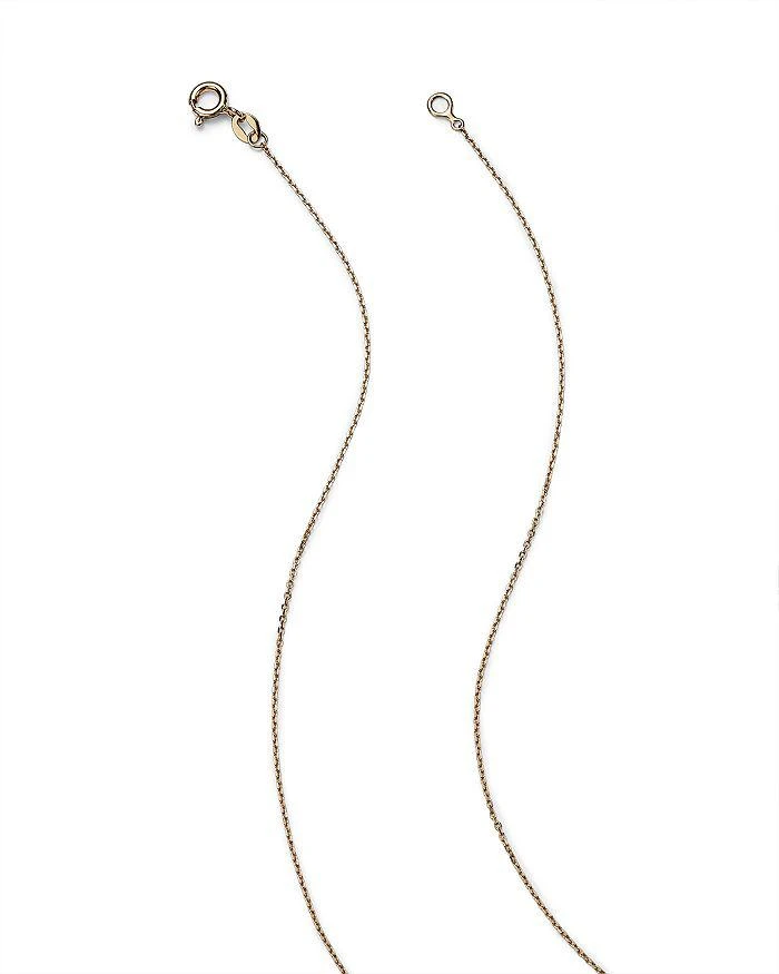 商品Bloomingdale's|Diamond Hummingbird Pendant Necklace in 14K Yellow Gold, 0.09 tcw,价格¥7180,第4张图片详细描述