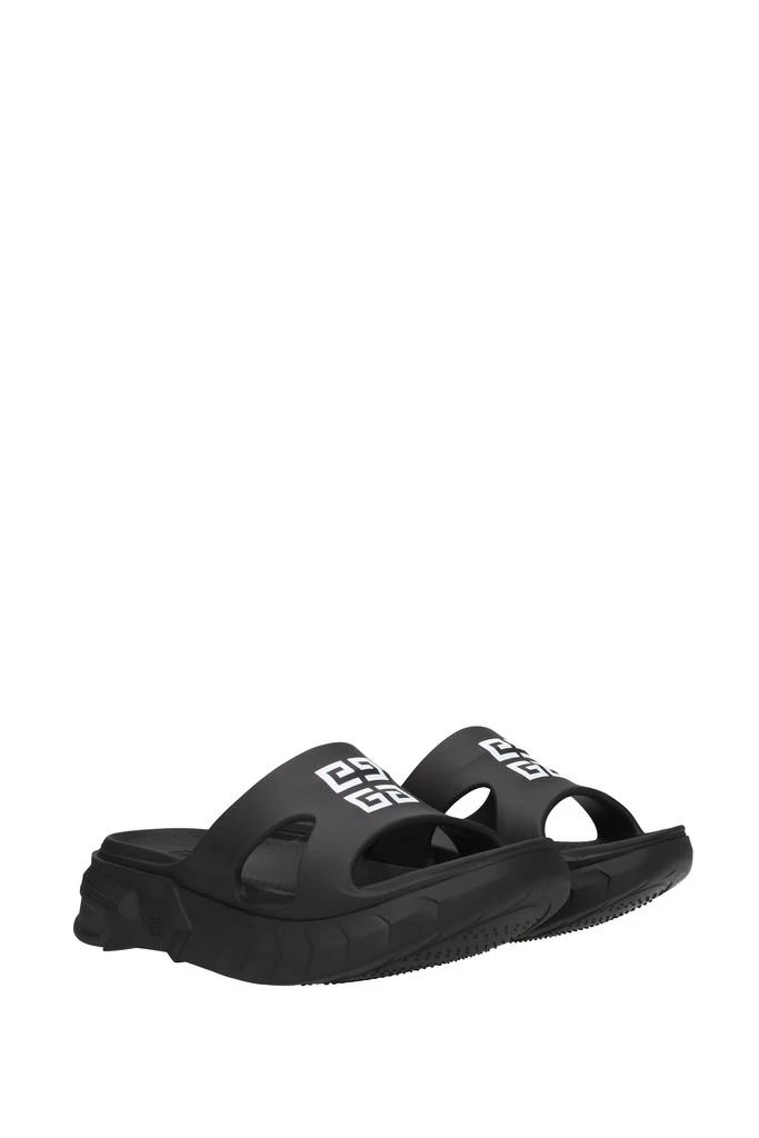 商品Givenchy|Slippers and clogs arshmallow Rubber Black,价格¥1552,第2张图片详细描述