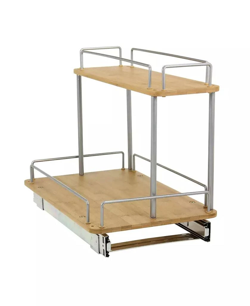 商品Household Essentials|Glidez 2-Tier 11.5" Sliding Cabinet Organizer,价格¥1150,第1张图片