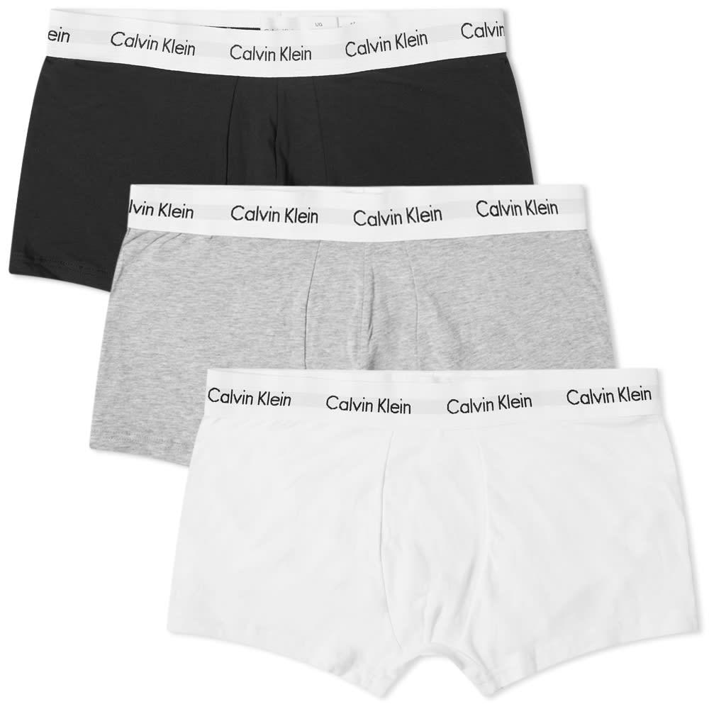 Calvin Klein Low Rise Trunk - 3 Pack商品第1张图片规格展示