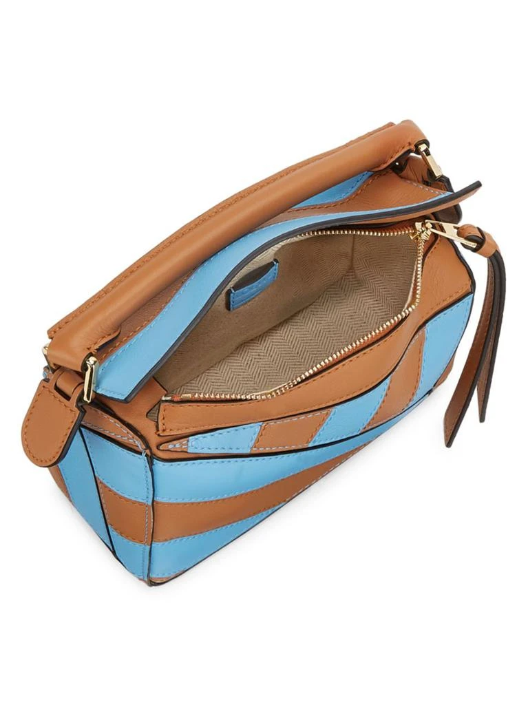 商品Loewe|Mini Puzzle Leather Bag,价格¥7214,第2张图片详细描述