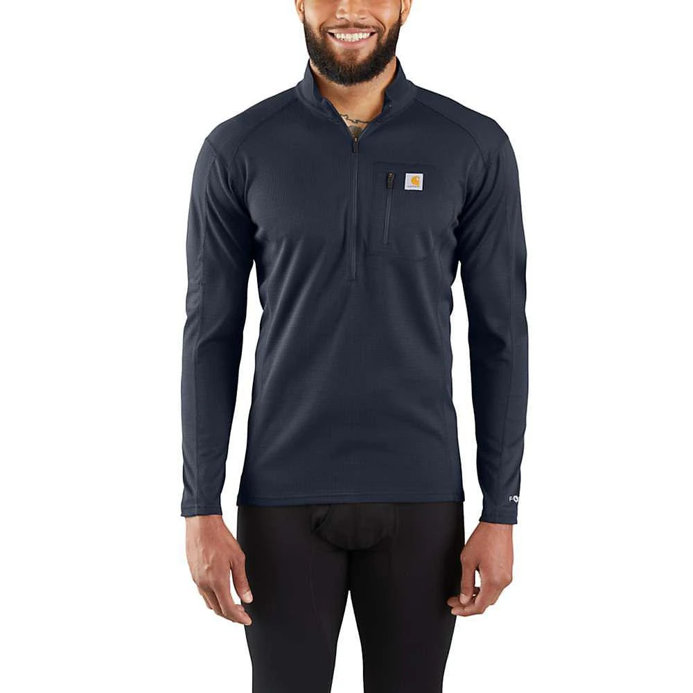 商品Carhartt|Carhartt Men's Base Force Midweight Tech Quarter-Zip,价格¥412,第1张图片