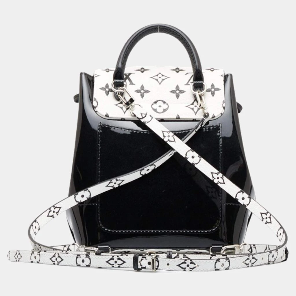 商品[二手商品] Louis Vuitton|Louis Vuitton Black Leather Vernis Hot Springs Mini Backpack,价格¥18818,第3张图片详细描述