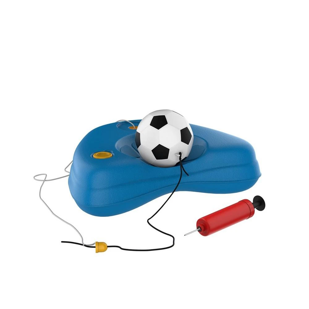 Hey Play Soccer Rebounder - Reflex Training Set With Fillable Weighted Baseand Ball With Adjustable String Attached - Kids Sport Practice Equipment 商品