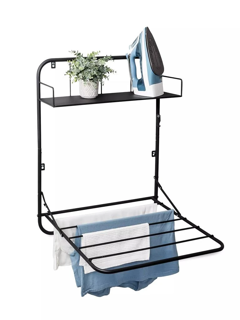 商品Honey Can Do|Over-The-Door Folding Clothes Drying Rack,价格¥749,第3张图片详细描述